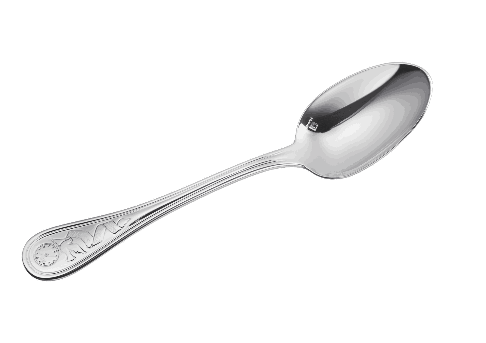 Christofle "Albi" Birth Spoon silver plated