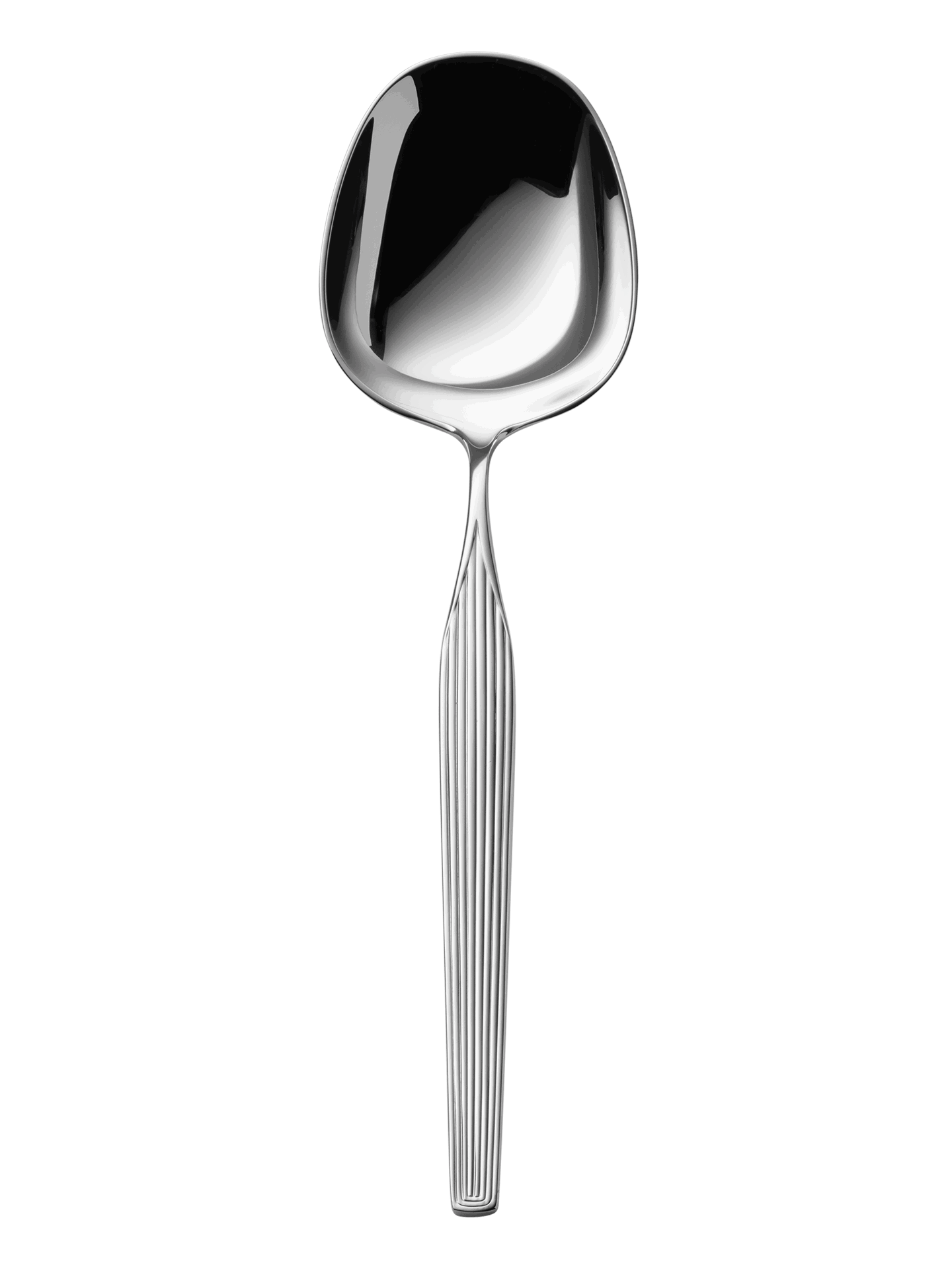 Robbe & Berking "Metropolitan" Compote Spoon small Sterling and gold plated
