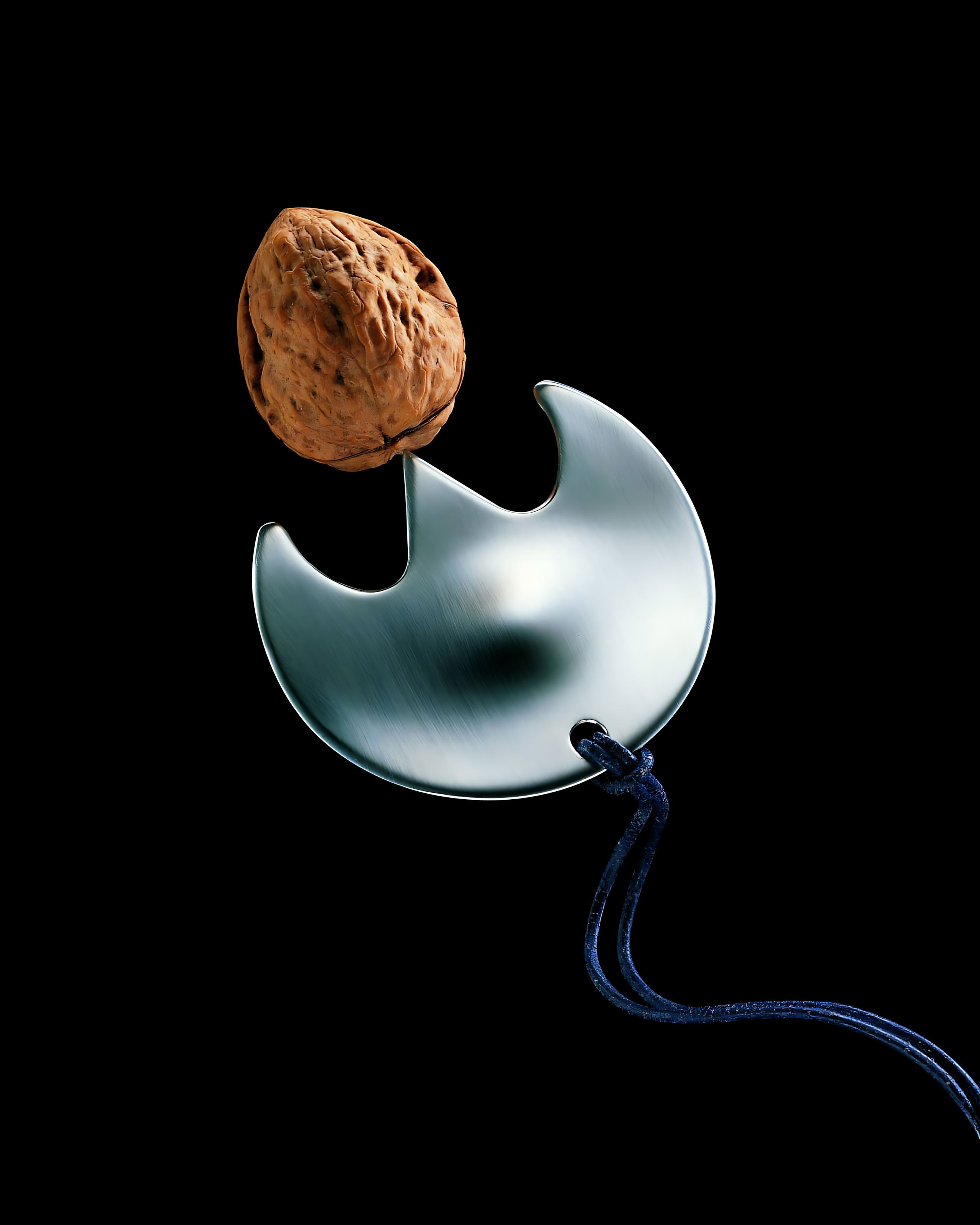 Mono "Concave" Walnut Opener stainless steel