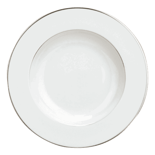 Christofle "Albi" Soup Plate without rim porcelain