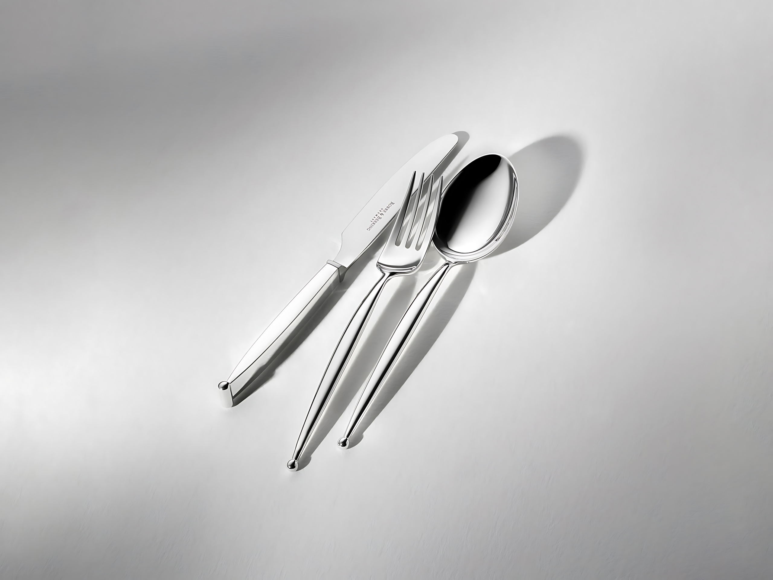 Robbe & Berking "Gio" Salad Fork large Sterling Silver 20 cm