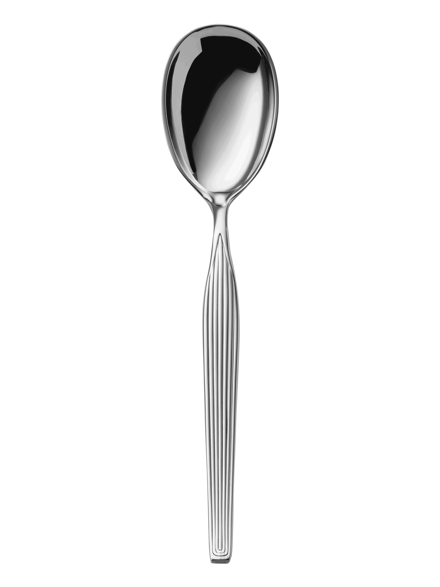 Robbe & Berking "Metropolitan" Ice Cream Spoon Sterling and gold plated 15 cm