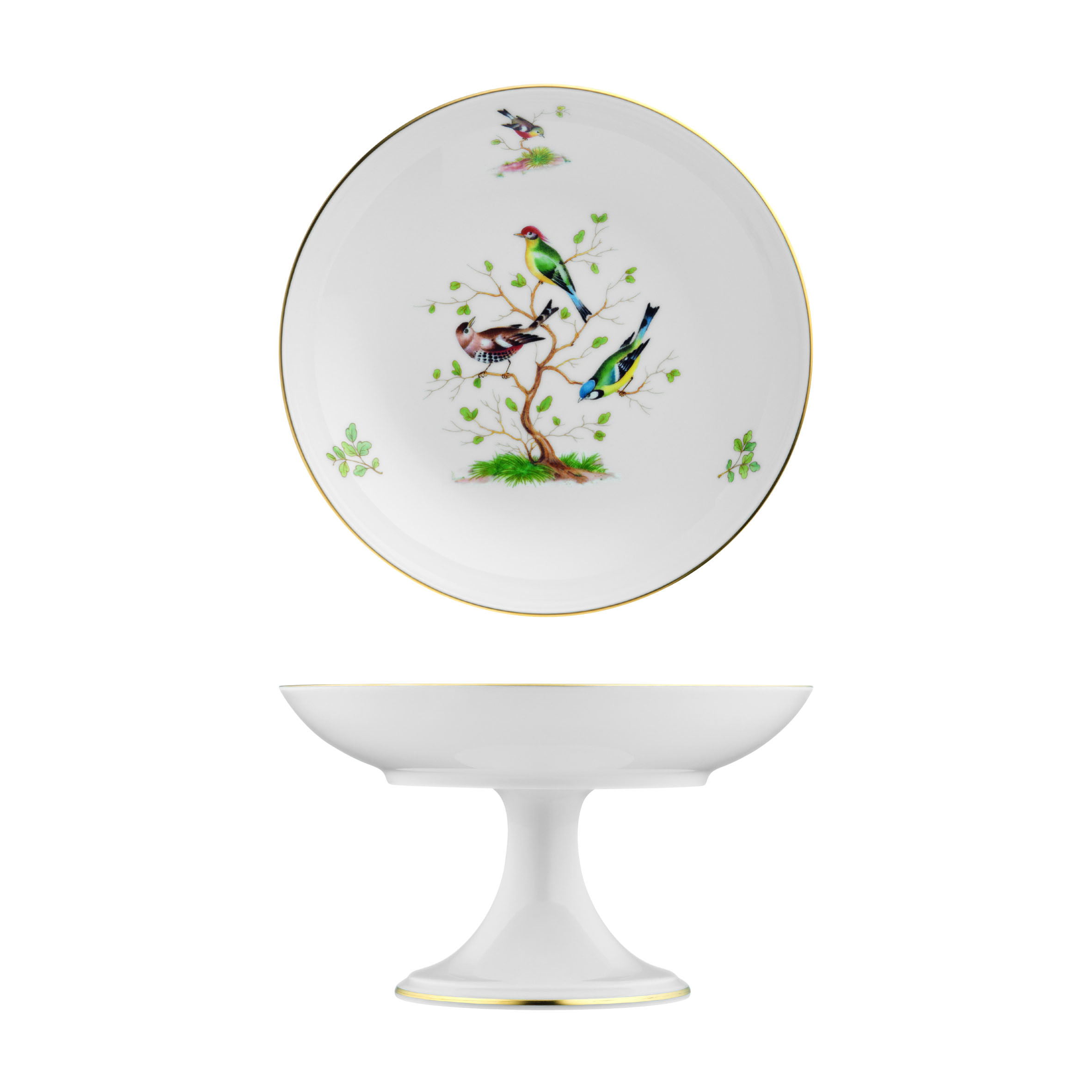 Fürstenberg "Alt Fürstenberg Bandolino" Tarte Platter Porcelain 18,6 cm