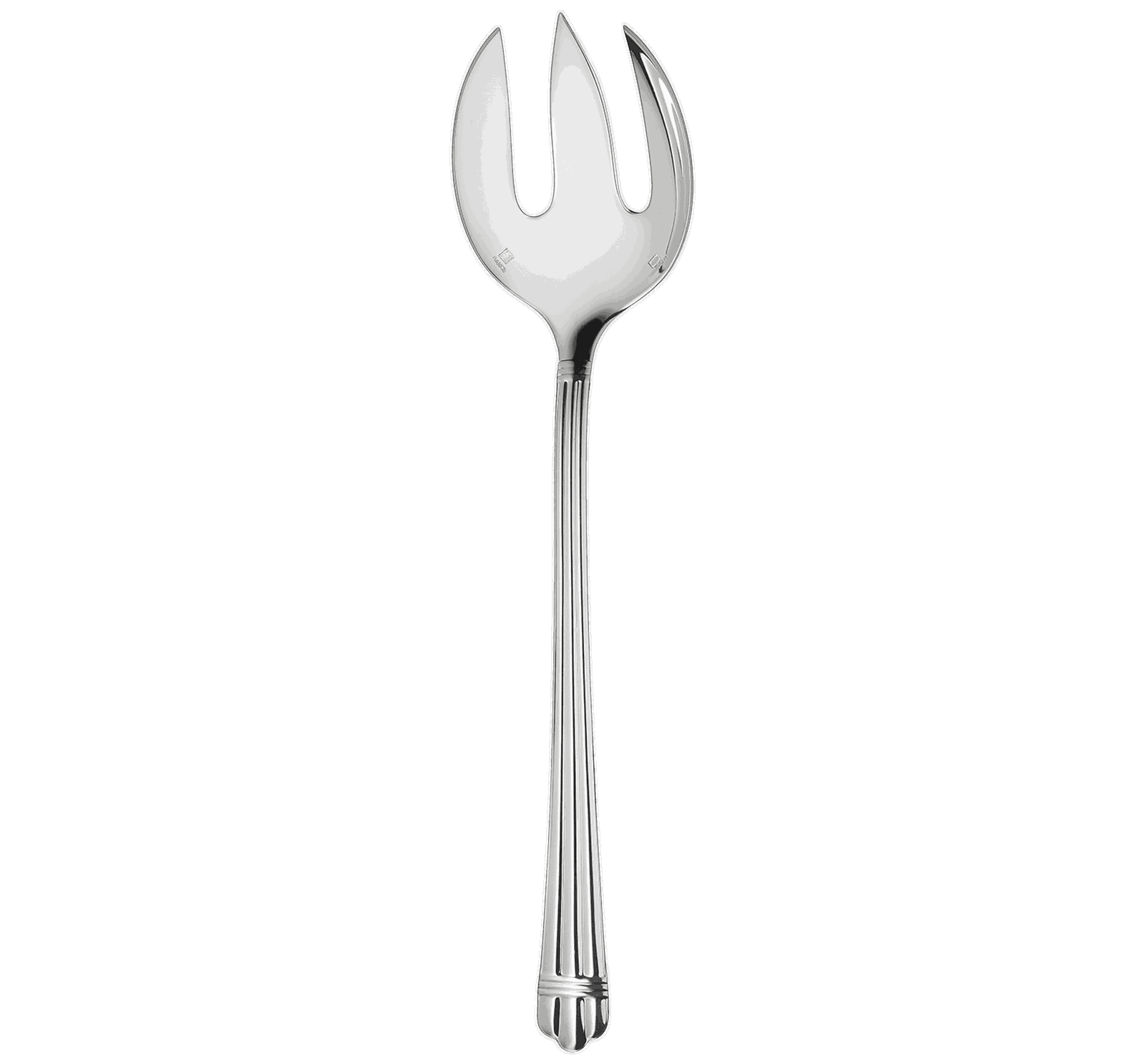 Christofle "Aria" Salad Serving Fork silver plated 25 cm