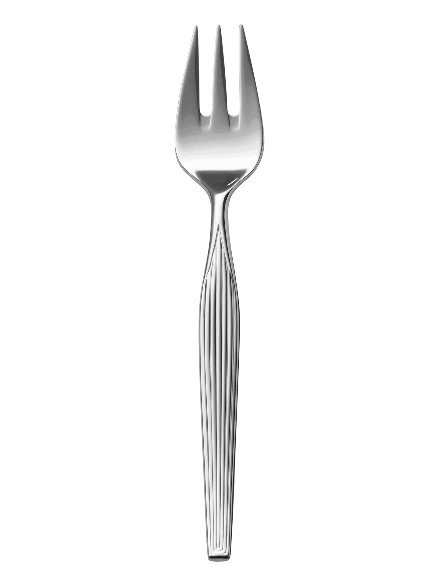 Robbe & Berking "Metropolitan" Cake Fork Sterling and gold plated 15,1 cm