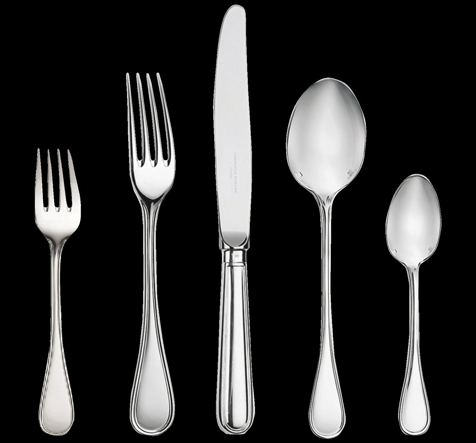Christofle "Albi" Table Set 5-piece sterling silver