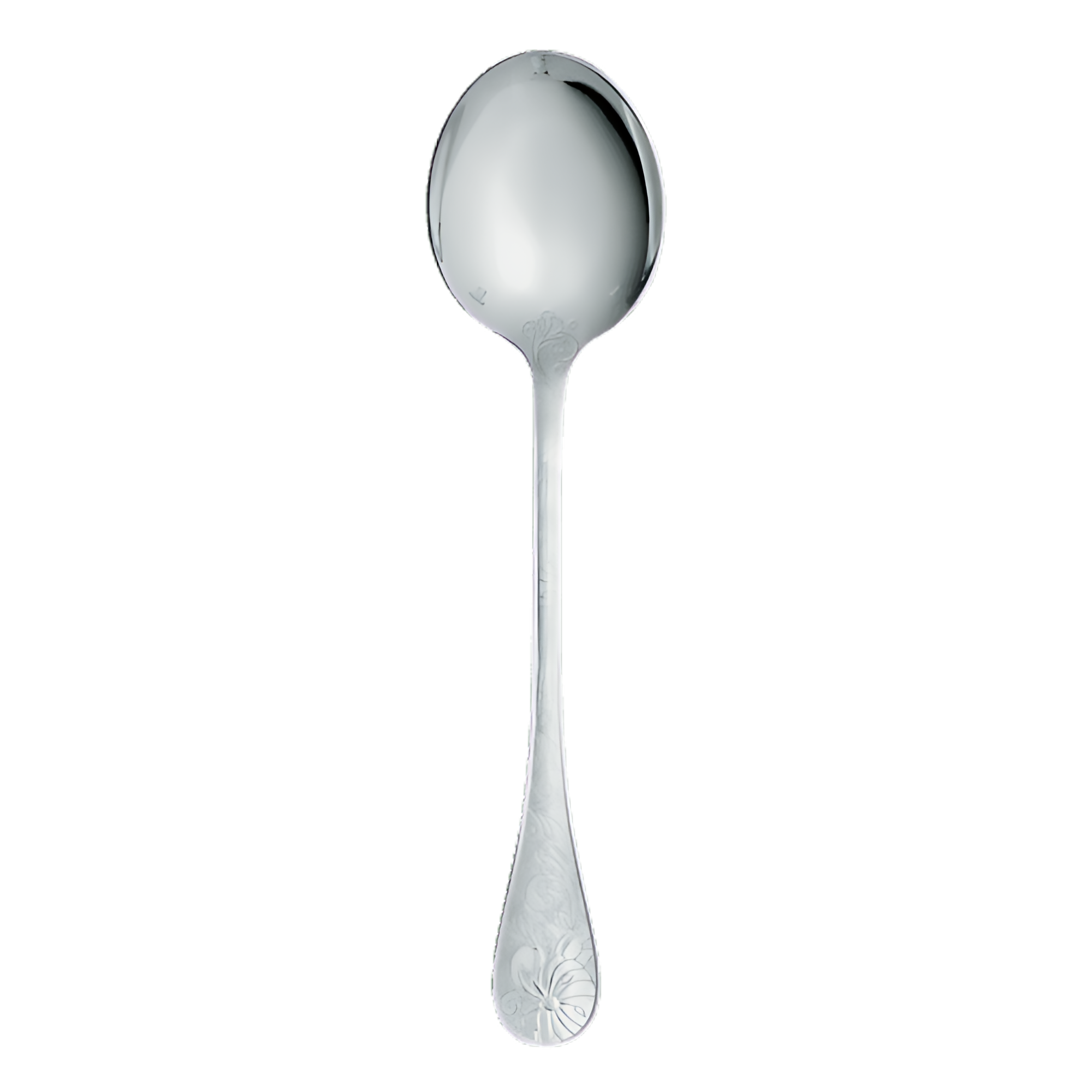 Christofle "Jardin D'Eden" Salad Serving Spoon sterling silver 25 cm