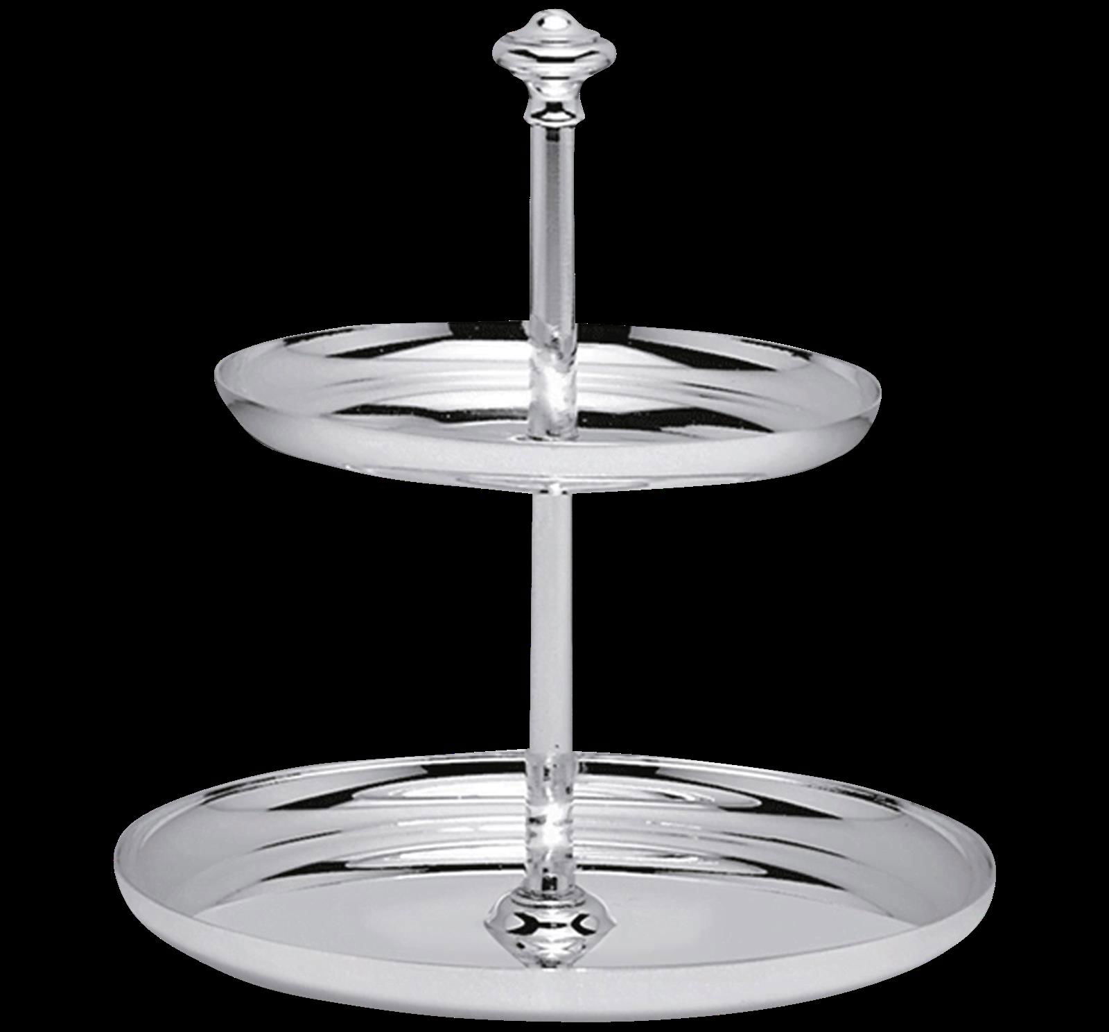 Christofle "Albi" Etagere 2 bowls silver plated