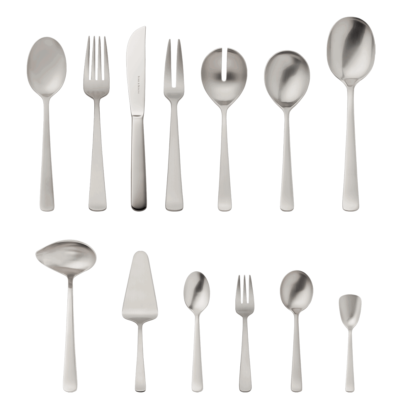 Robbe & Berking "Atlantic" Dinner Set 70-pcs stainless steel