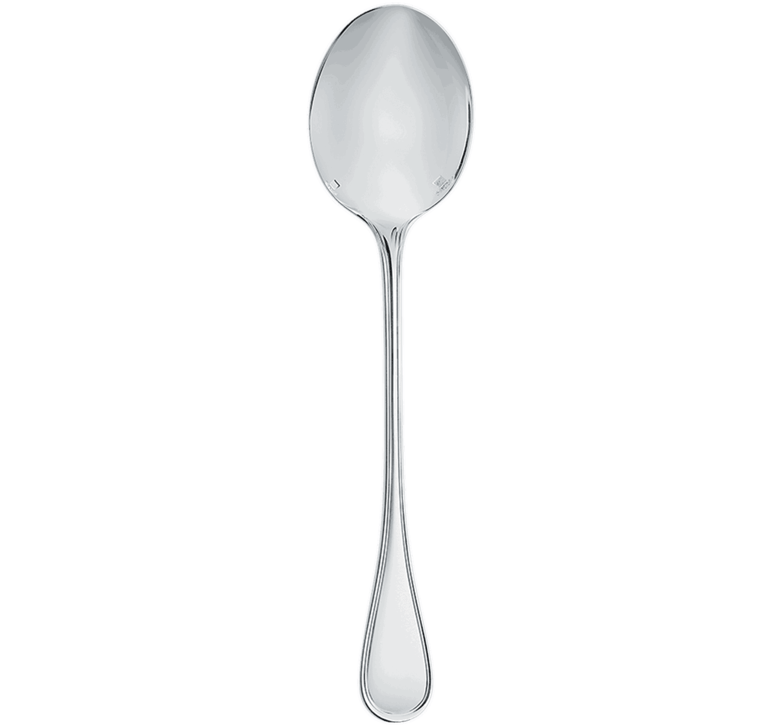 Christofle "Albi" Salad Serving Spoon silver plated 25 cm