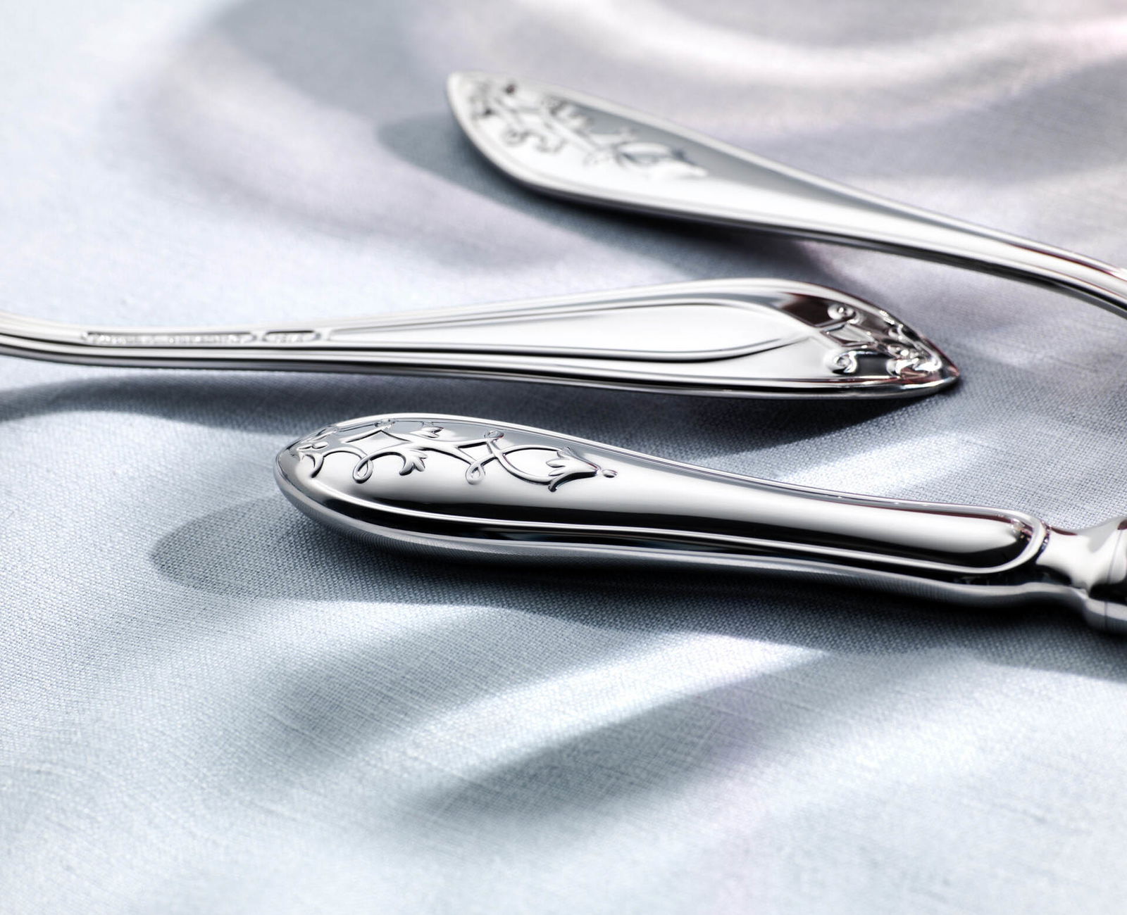Robbe & Berking "Jardin" Dinner Set 4-pcs stainless steel Robbe & Berking "Jardin" Salad Fork large stainless steel 24,5 cm