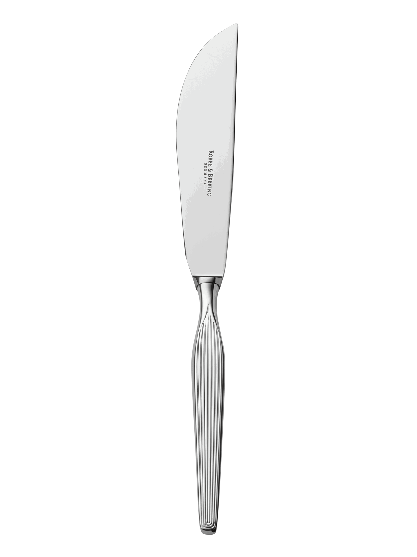 Robbe & Berking "Metropolitan" Carving Knife Sterling and gold plated 26,7 cm