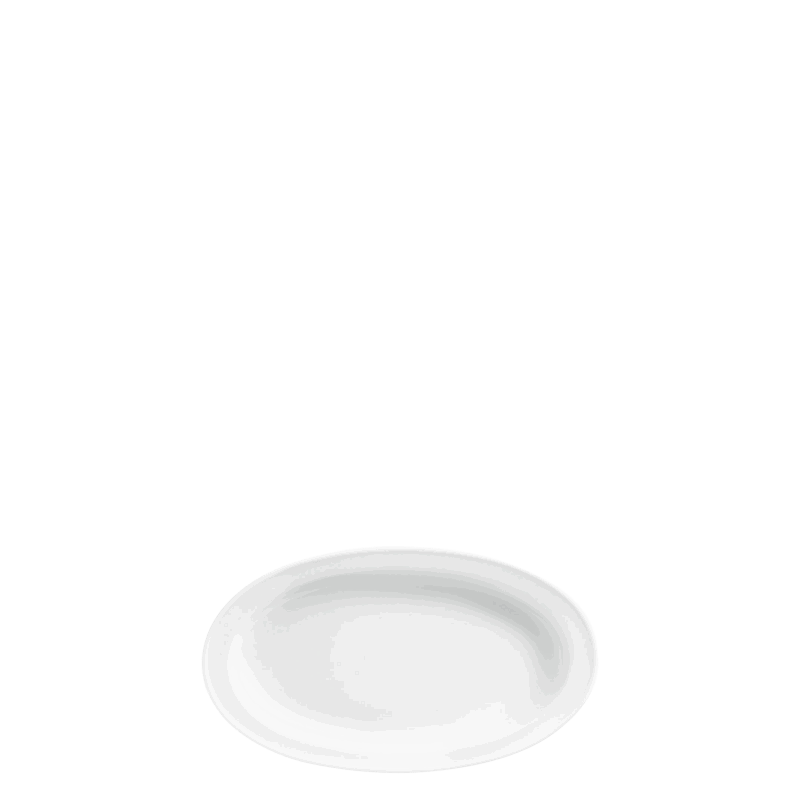 Fürstenberg "Wagenfeld" Pickle Dish Porcelain 22,6x13 cm