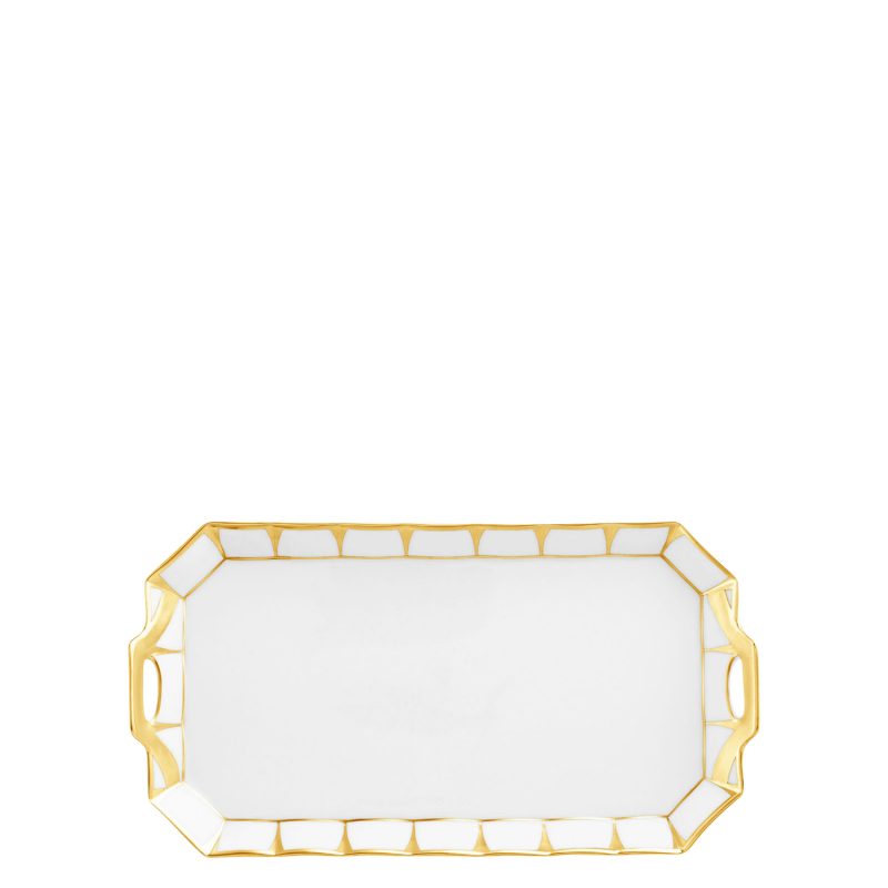 Fürstenberg "Grecque Athena" Milk & Sugar Tray Porcelain 24,5x12,8 cm