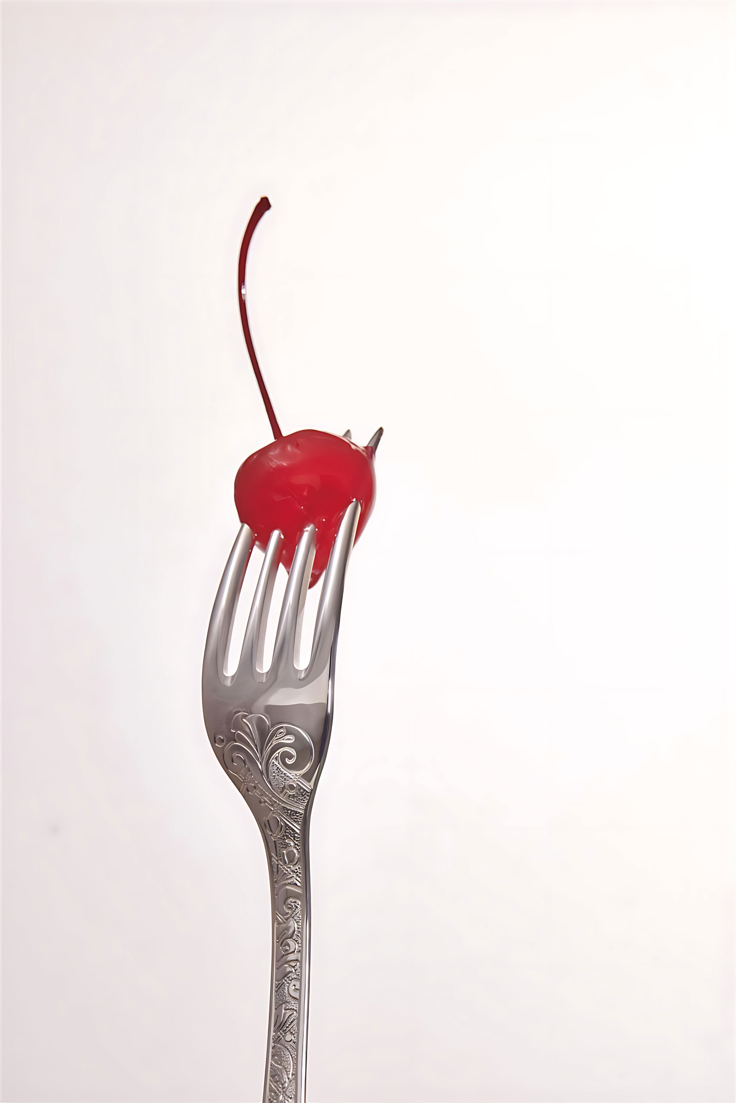 Christofle "Jardin D'Eden" Dinner Fork silver plated 20 cm Christofle "Jardin D'Eden" Dessert Fork silver plated 17 cm