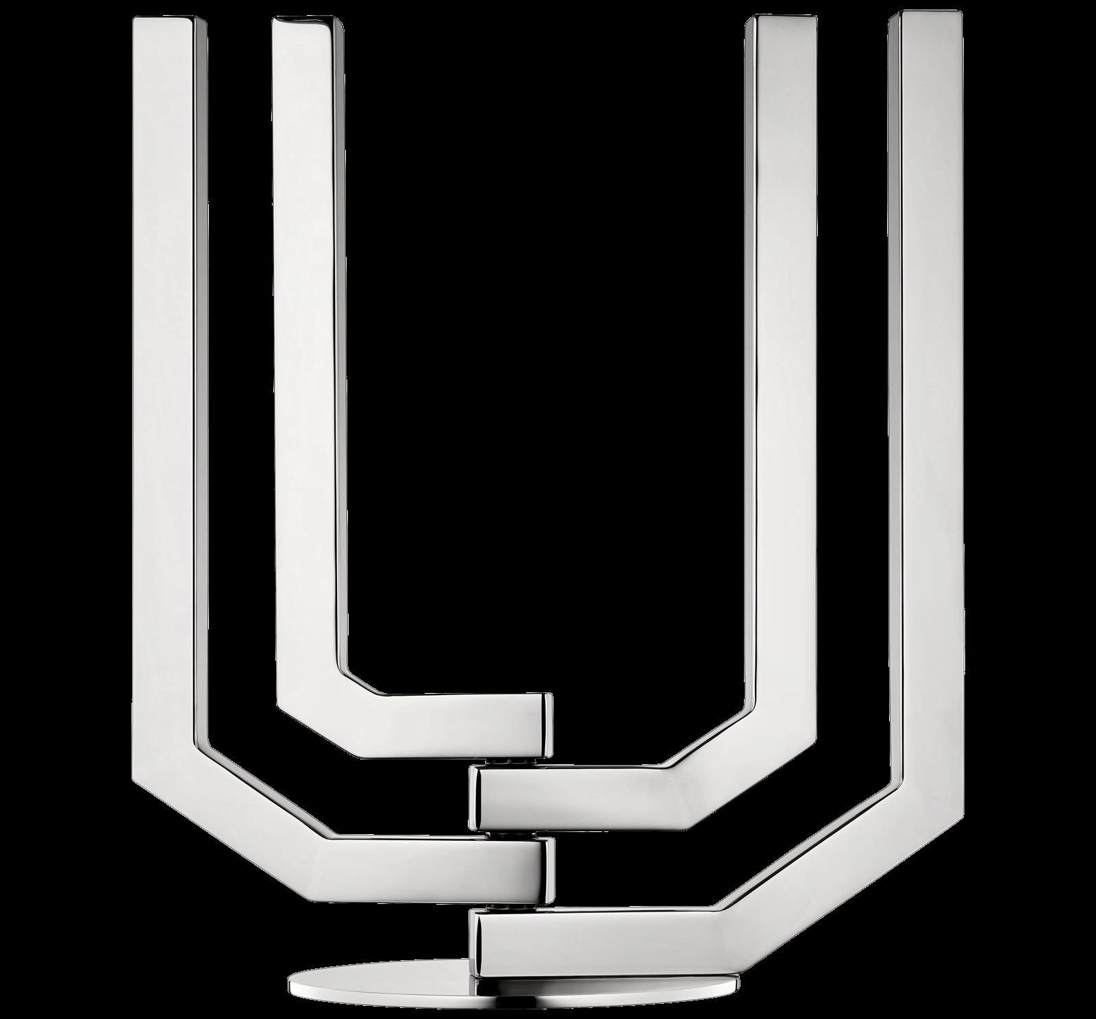 Christofle "Special Pieces" Candelabra 4-Armed Arborescence stainless steel