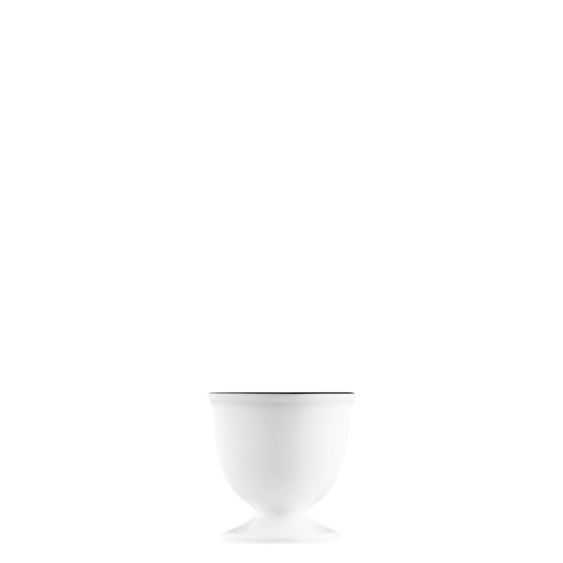 Fürstenberg "Wagenfeld" Egg Cup Black Line Porcelain