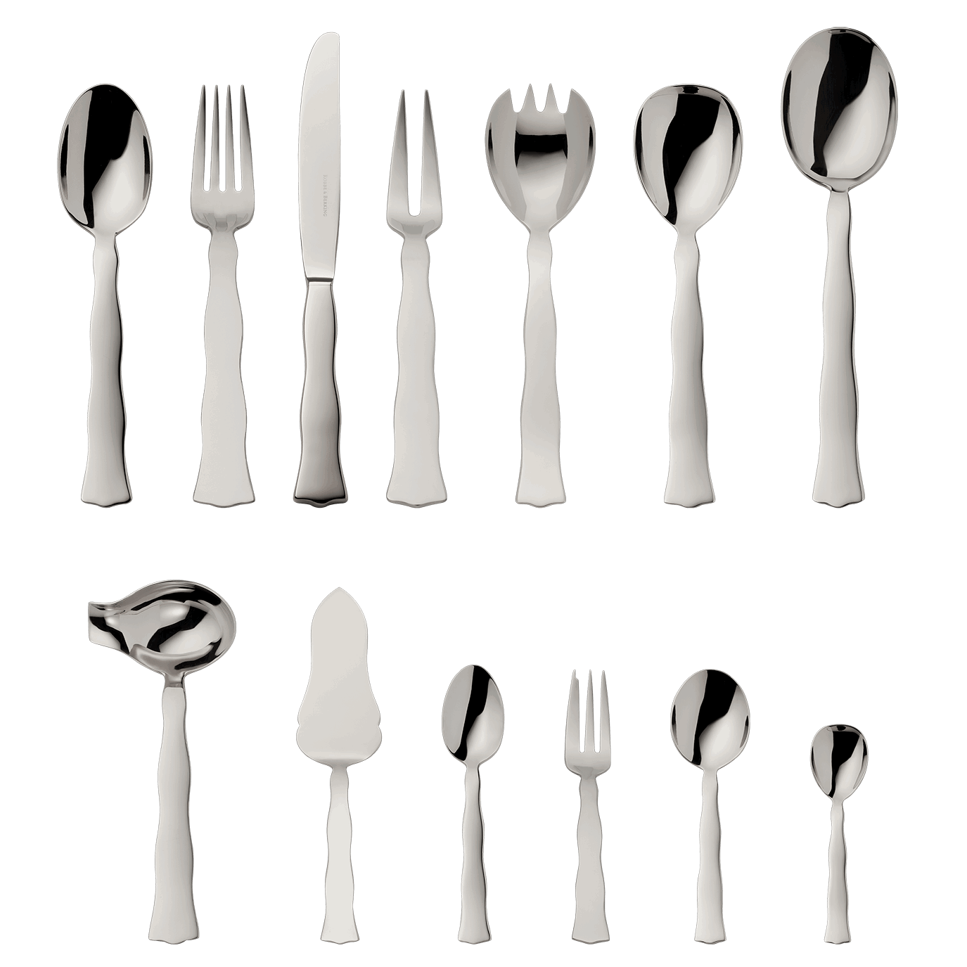 Robbe & Berking "Lago" Dinner Set 70-pcs stainless steel