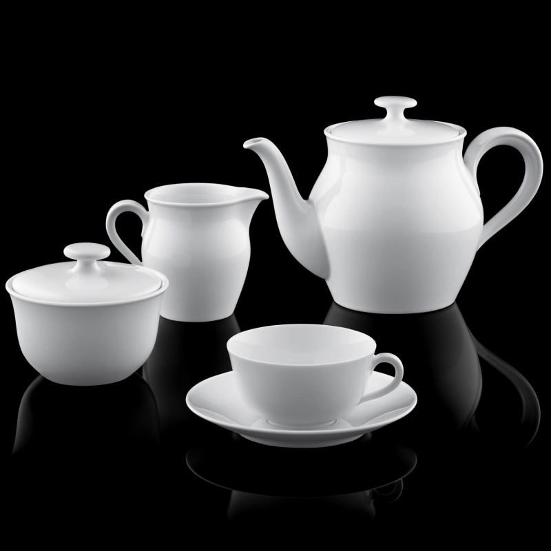 Fürstenberg "Wagenfeld" Teapot Porcelain 1300 ml