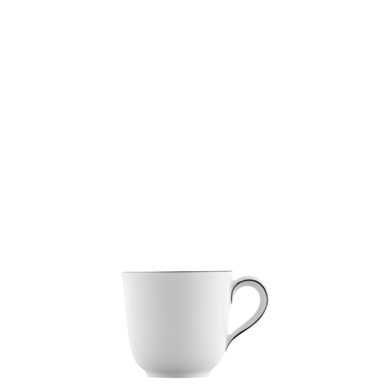 Fürstenberg "Wagenfeld" Espresso Cup Black Line Porcelain 100 ml