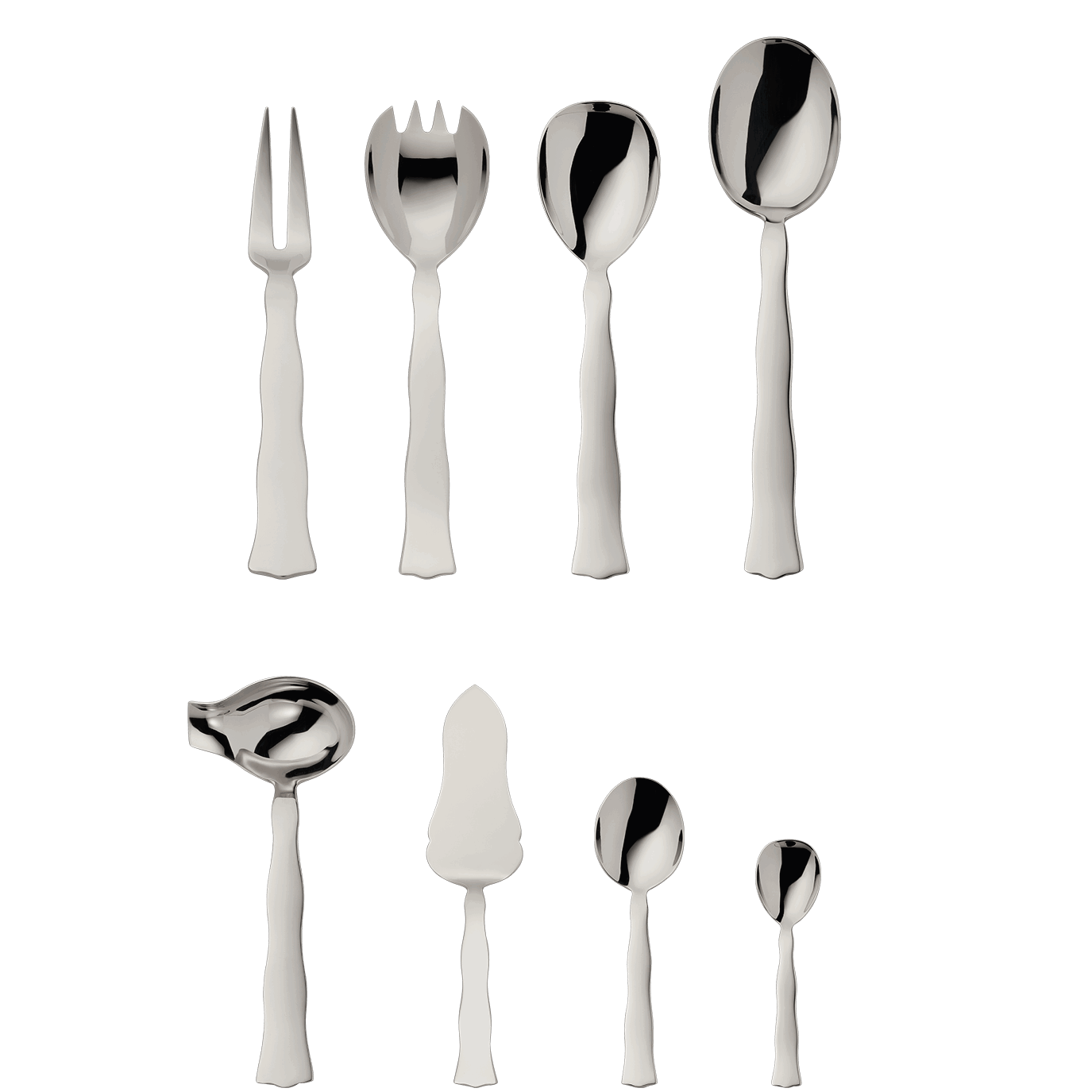 Robbe & Berking "Lago" Serving Set 10-pcs stainless steel