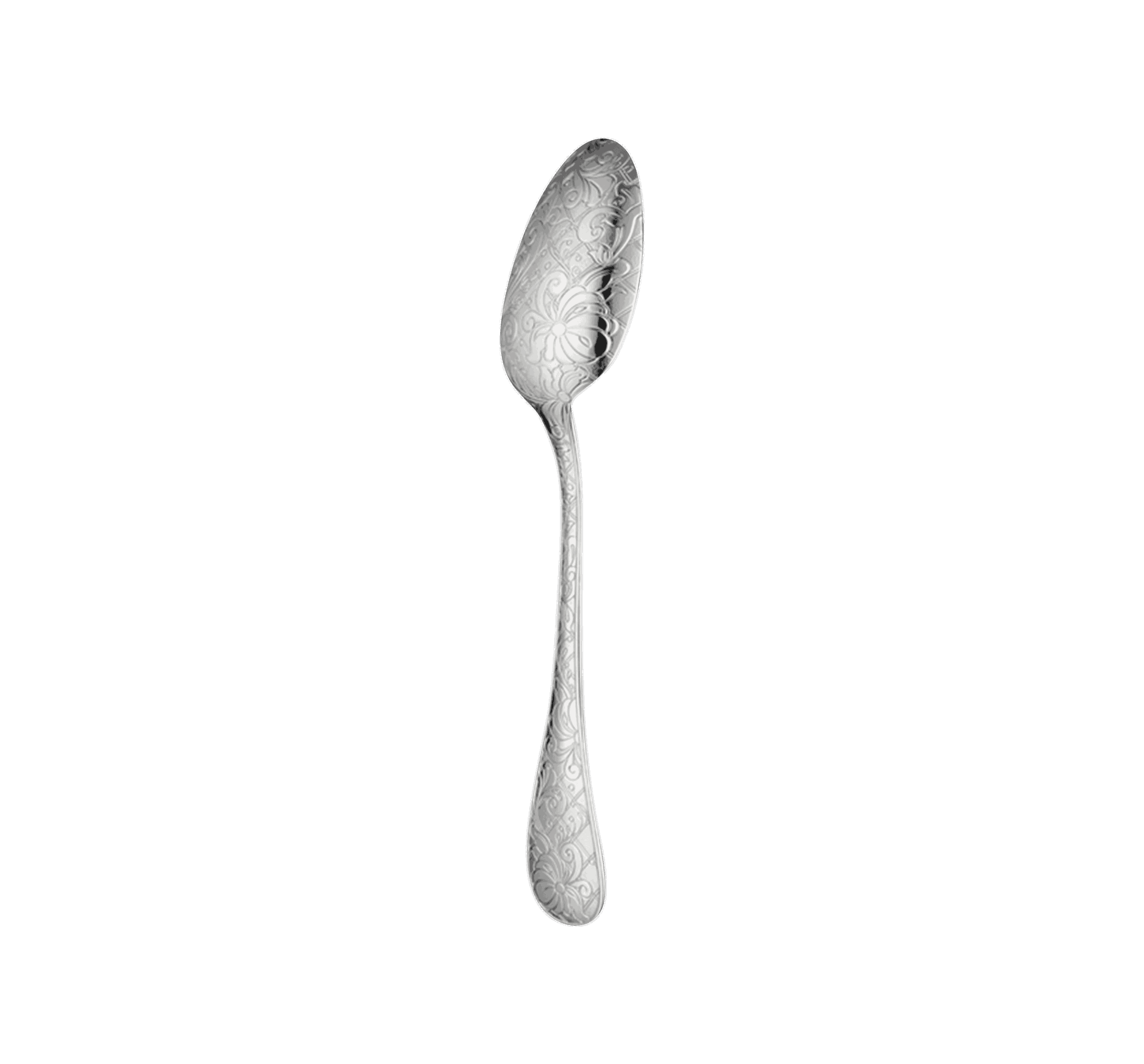 Christofle "Jardin D'Eden" Dessert Spoon sterling silver 17 cm