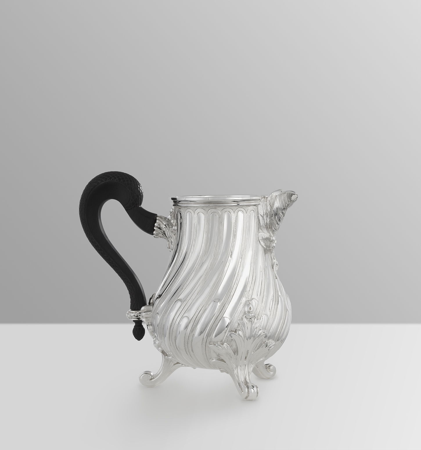 Puiforcat "Louis XV" Sahnegiesser Thomas Germain versilbert