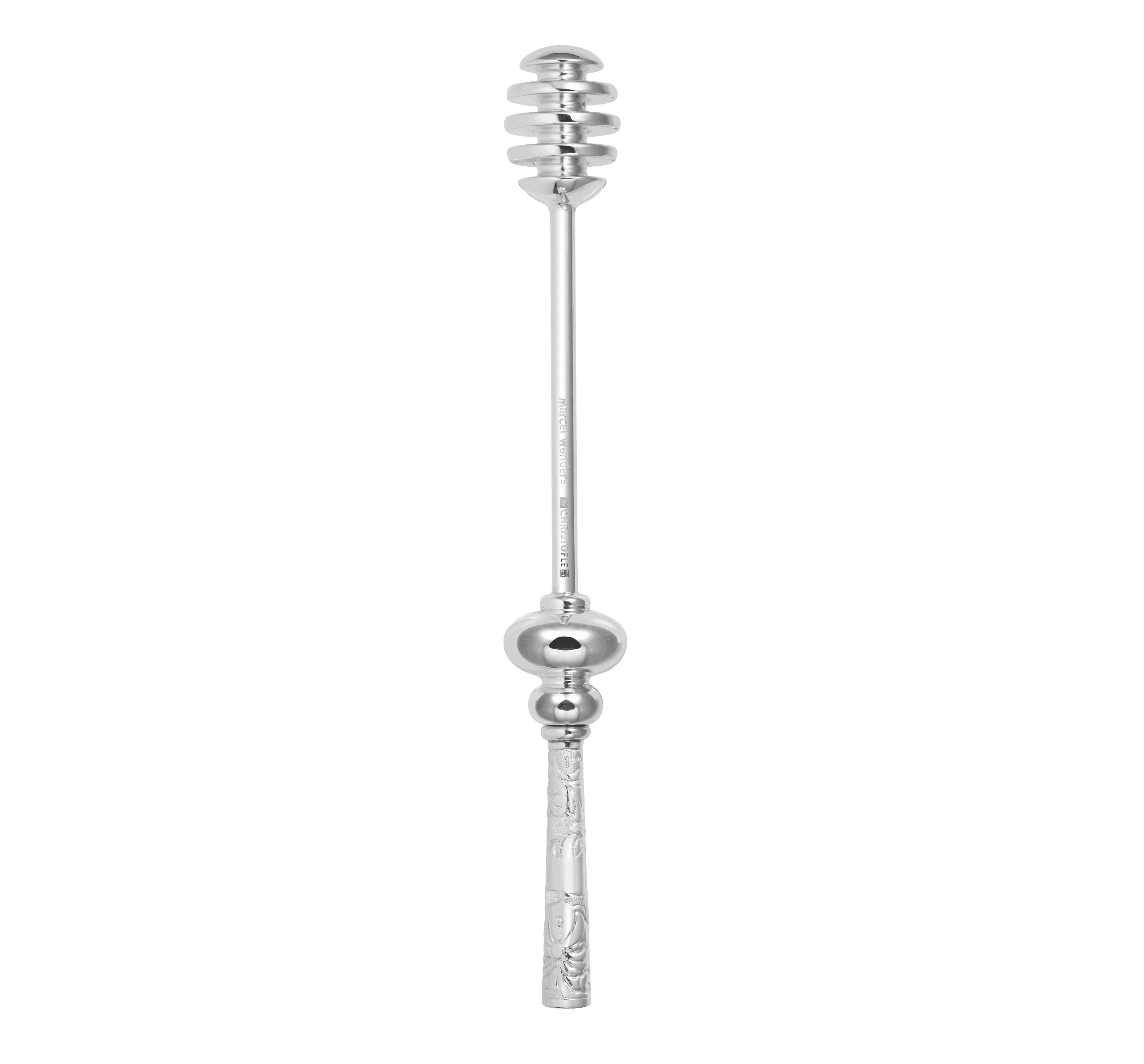 Christofle "Jardin D'Eden" Honey Spoon silver plated