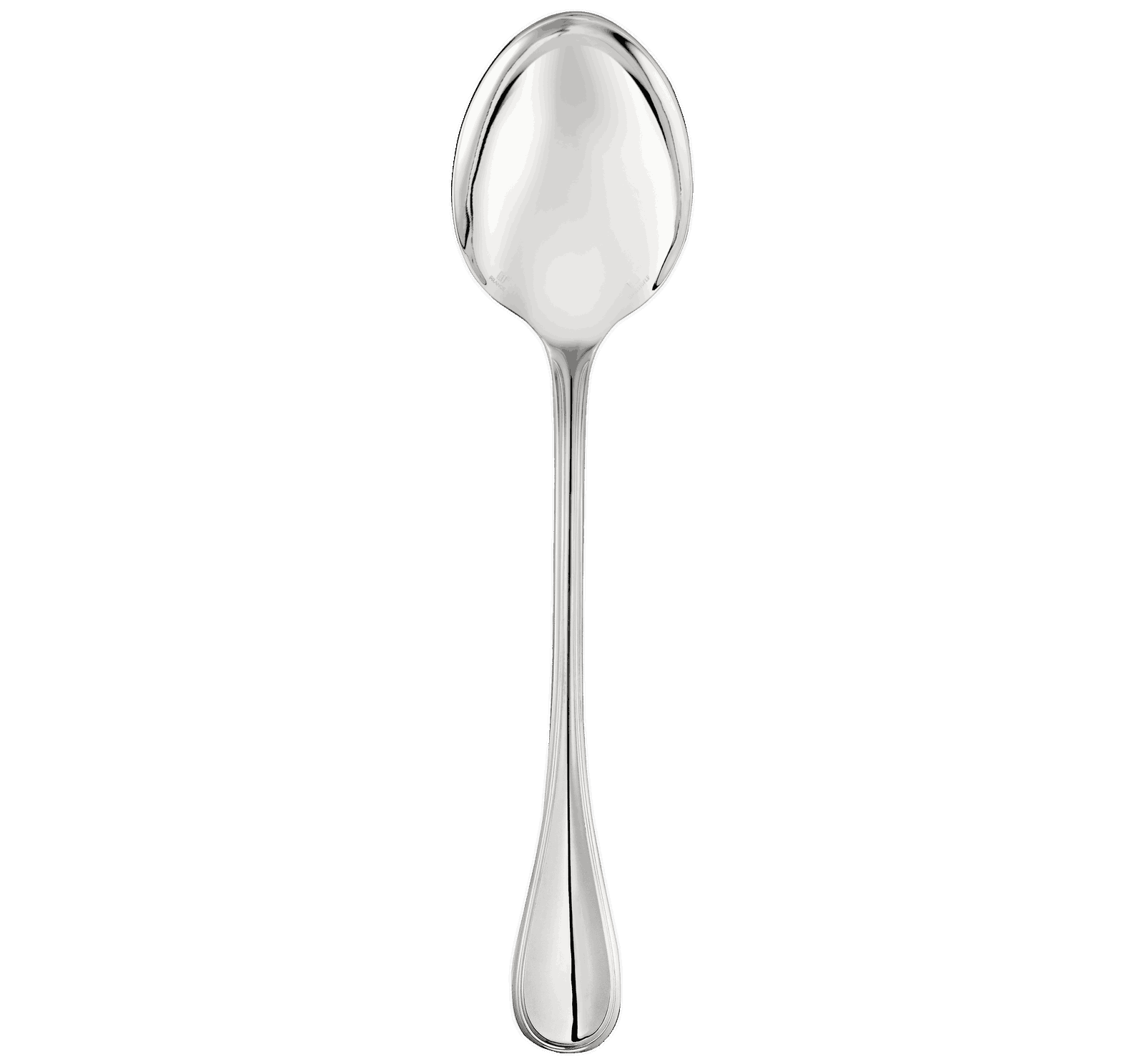 Christofle "Albi" Vegetable Serving Spoon silver plated 25 cm