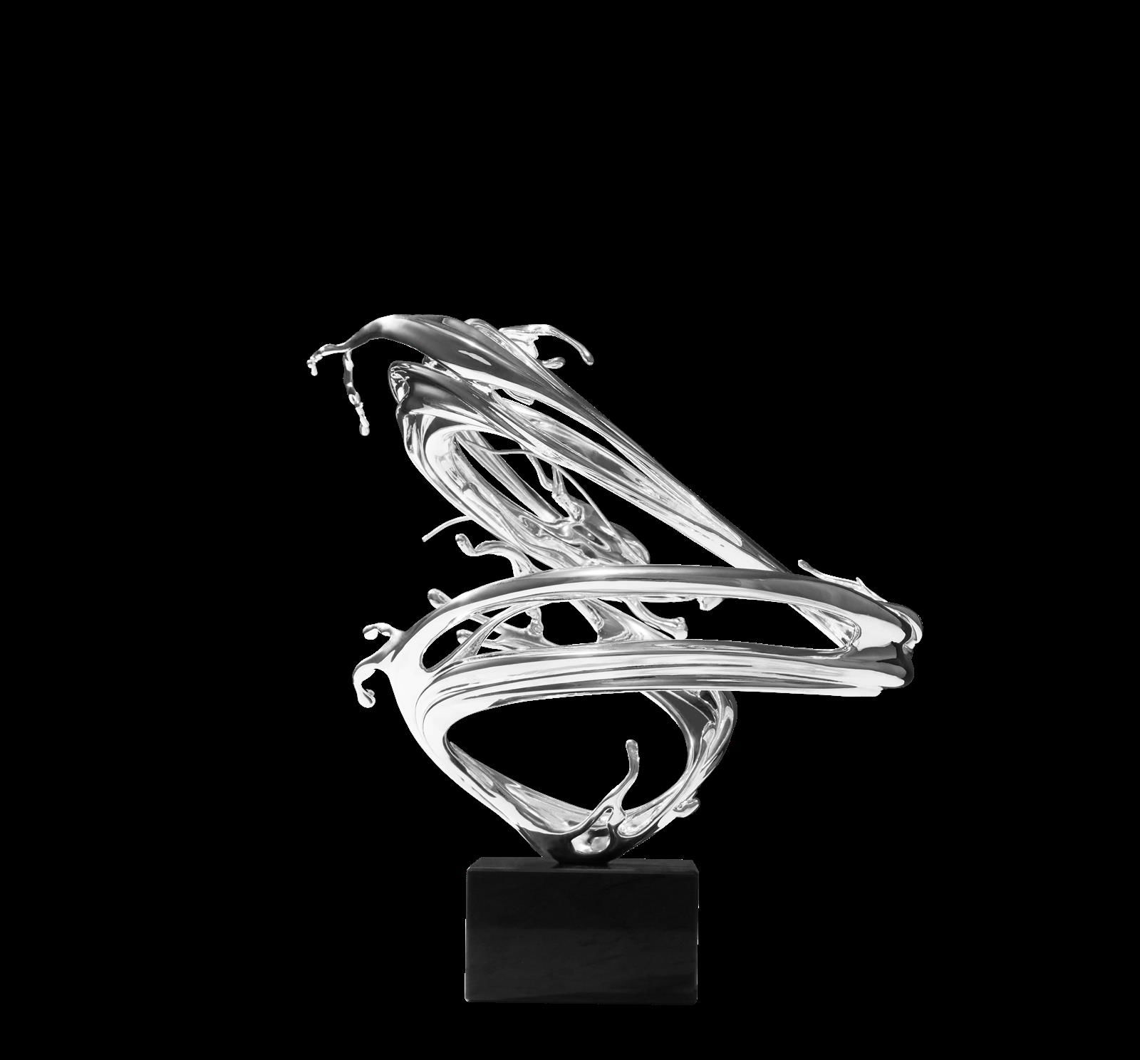 Christofle "Special Pieces" Figurine Dragon small Dragon Zheng Lu silver plated