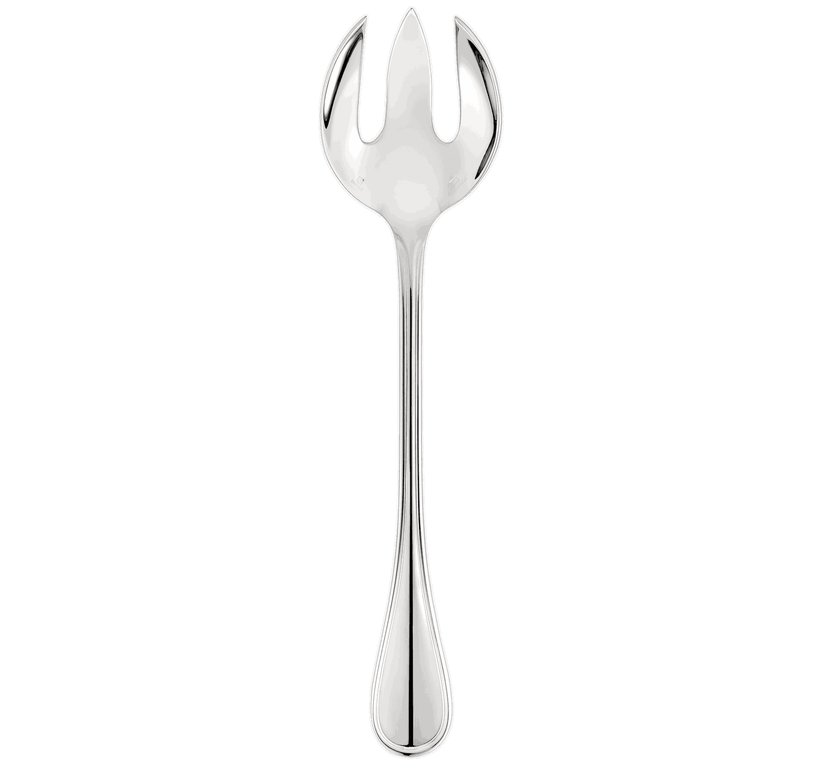 Christofle "Albi" Salad Serving Fork silver plated 25 cm