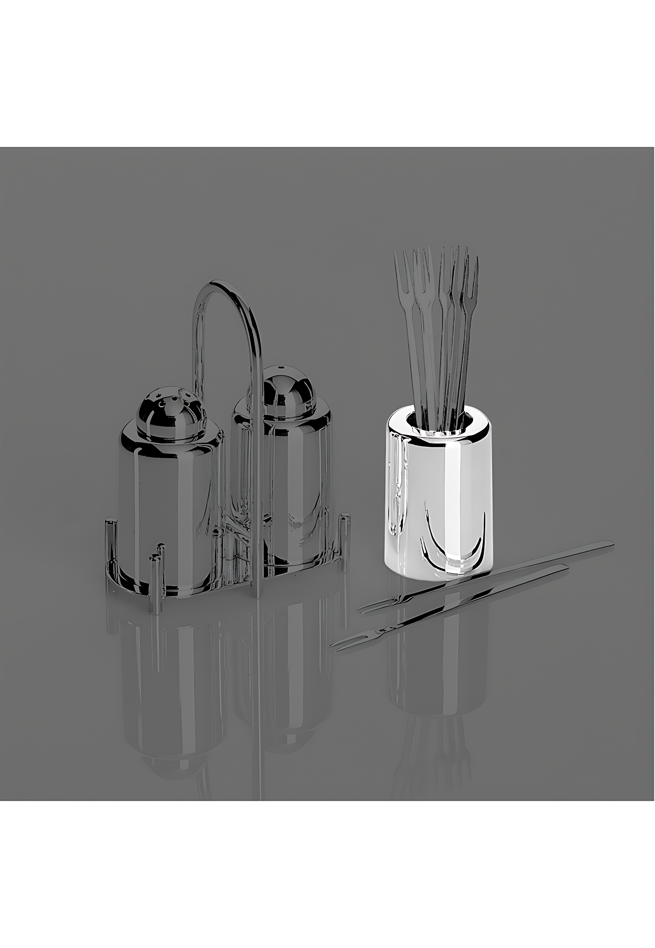 Robbe & Berking "Alta" Cocktail Picker Box Sterling Silver