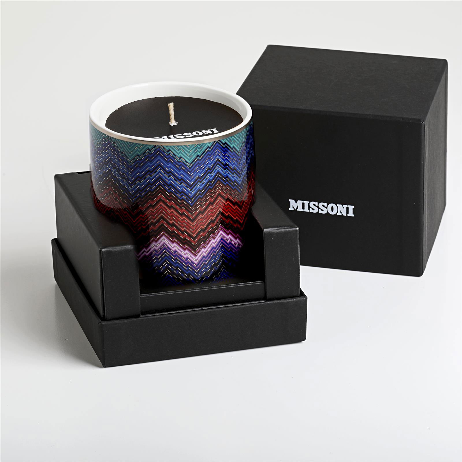 Missoni "Candela" Scented Candle Starlight Fine Bone China 9 cm
