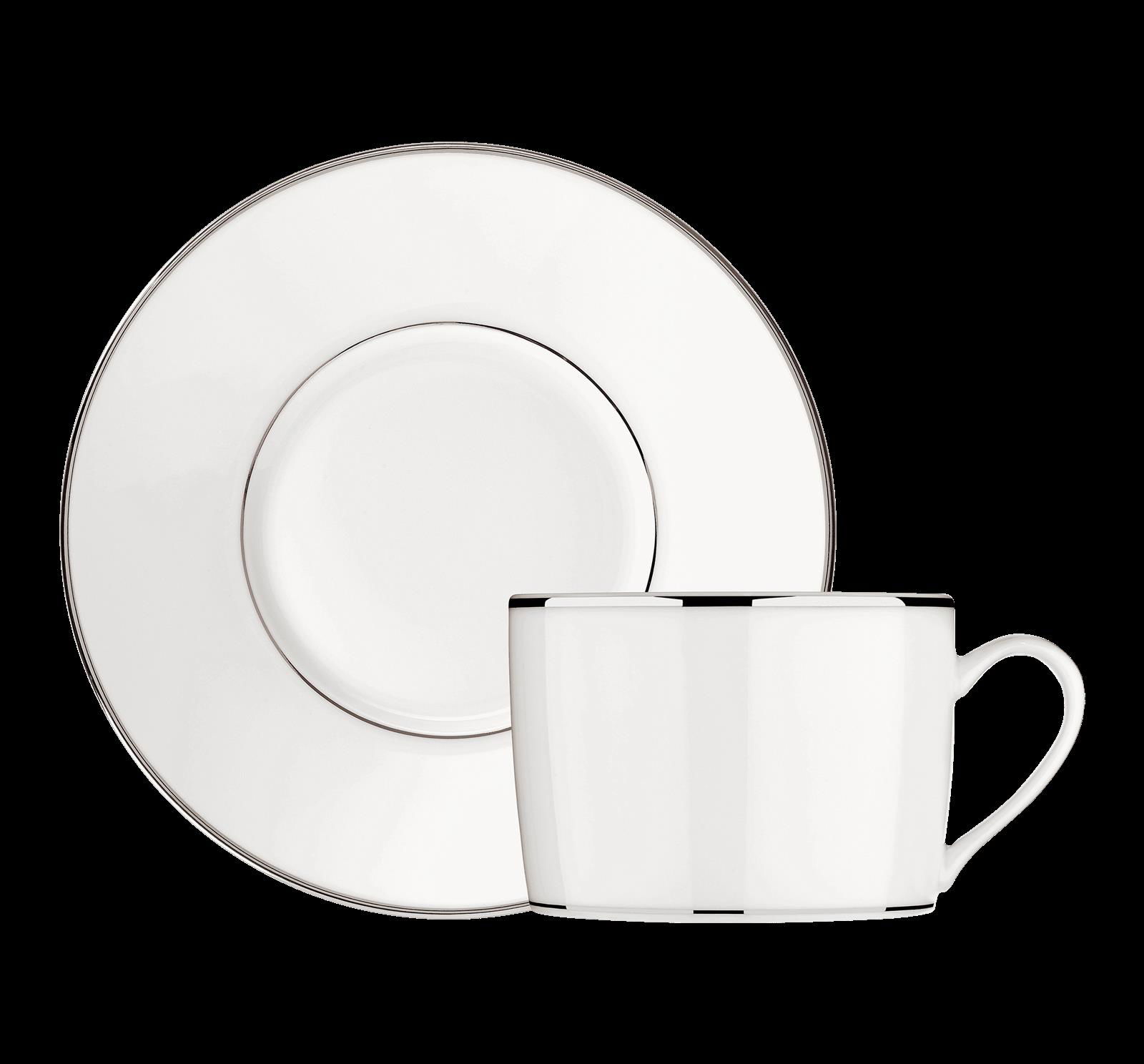 Christofle "Albi" Teacup With Saucer porcelain