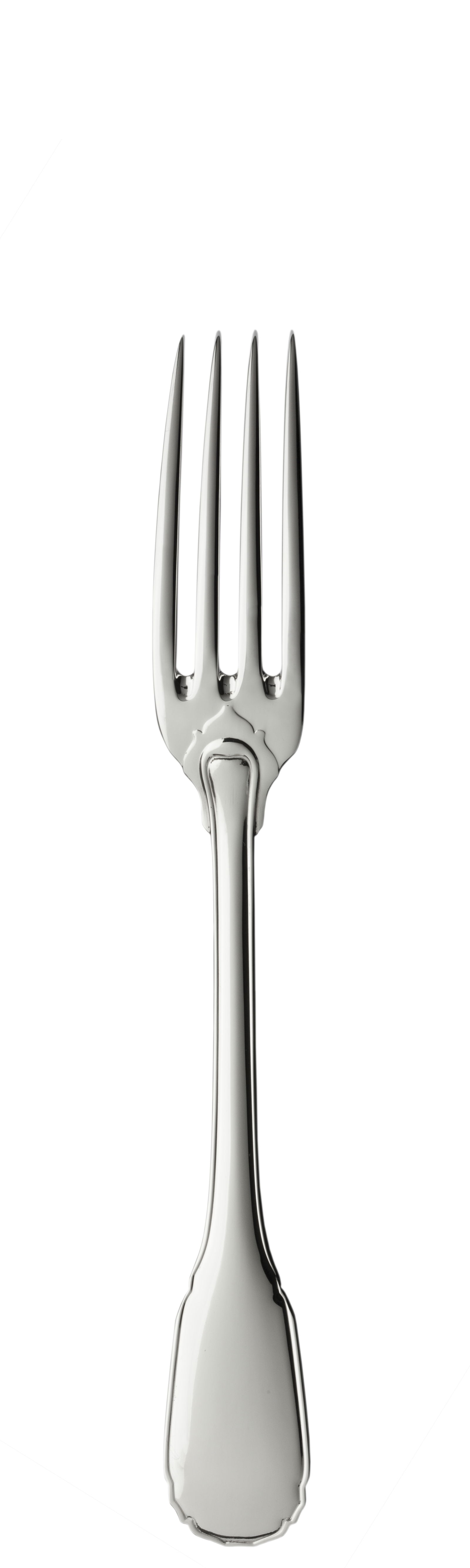 Puiforcat "Noailles" Tafelgabel versilbert 20,5 cm