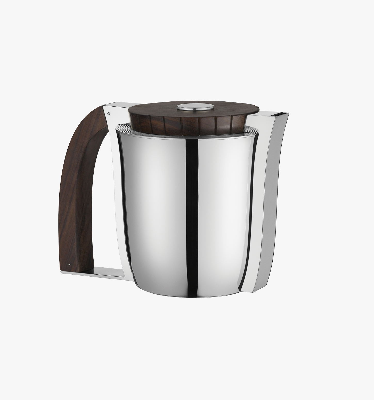 Puiforcat "Art Déco" Kaffeekanne 8-stück Arbonne versilbert