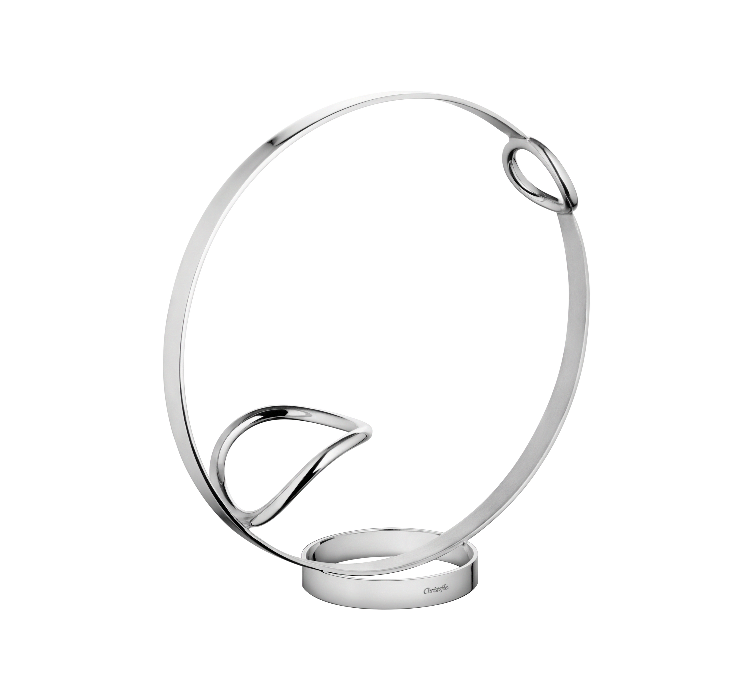 Christofle "Vertigo" Bottle Holder silver plated