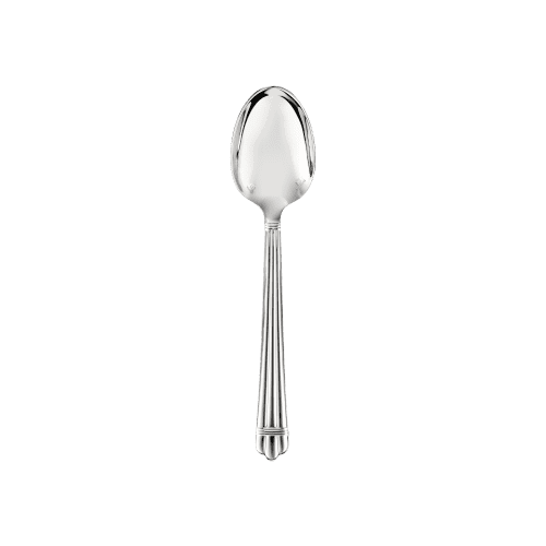 Christofle "Aria" Dessert Spoon goldring silver plated 17 cm