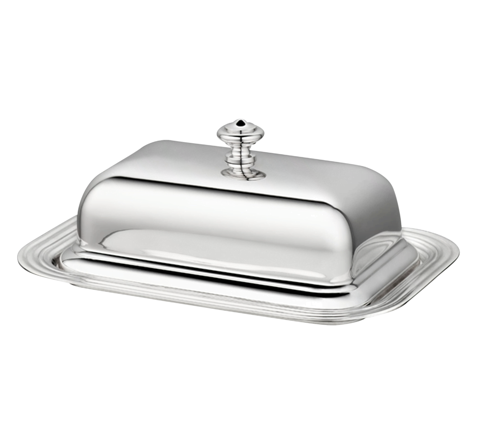 Christofle "Albi" Butter Dish silver plated