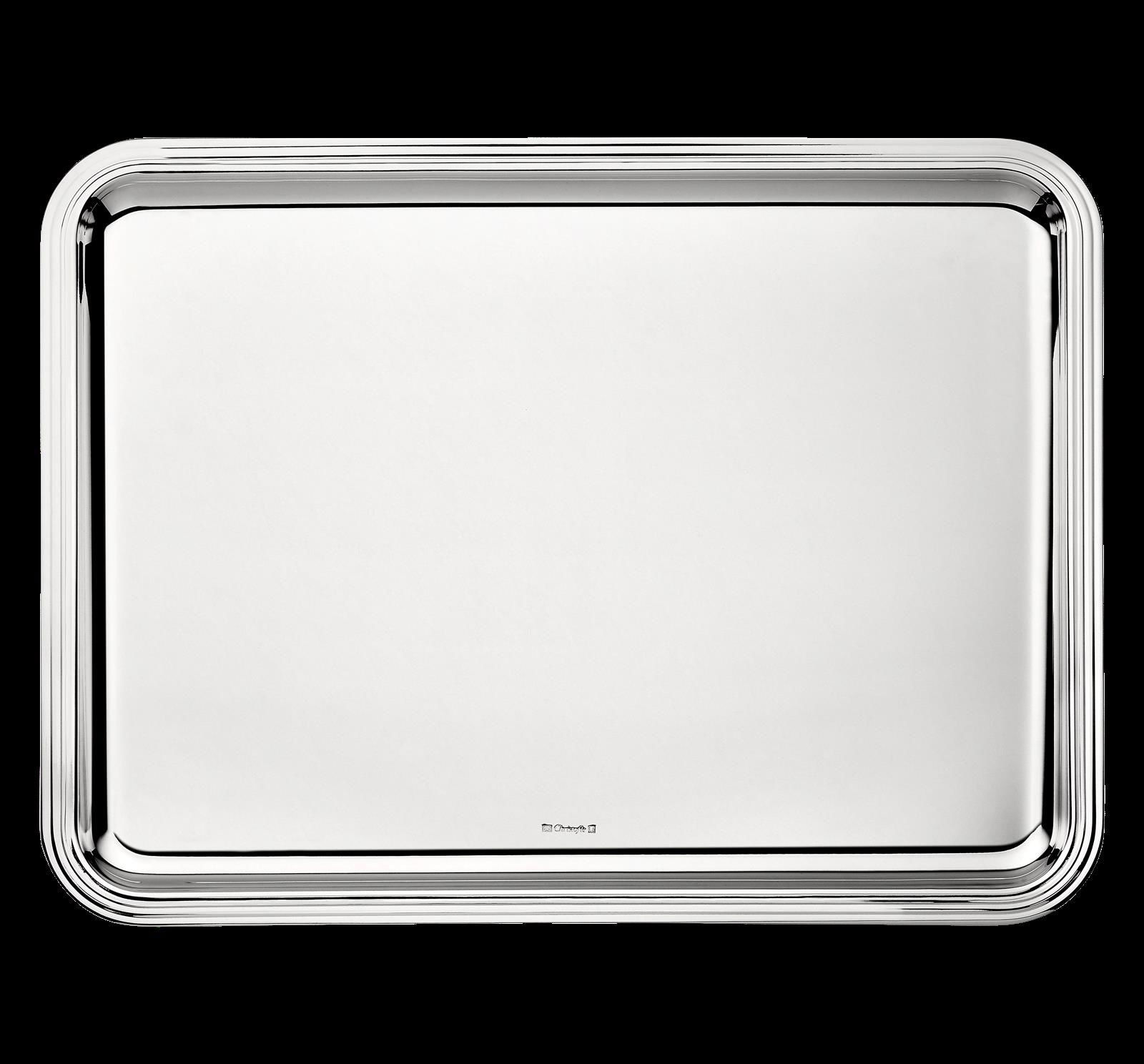 Christofle "Albi" Tray silver plated 43x31 cm