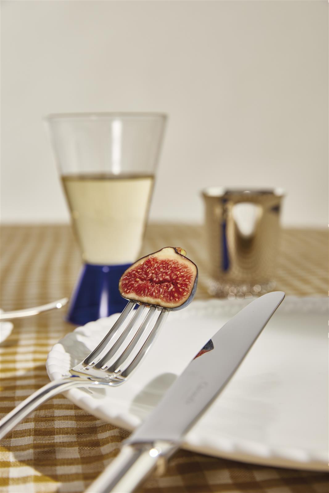 Christofle "Fidélio" Table Set 110-piece silver plated Christofle "Fidélio" Table Set 5-piece silver plated