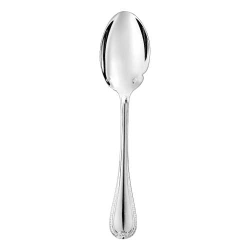 Christofle "Malmaison" Gourmet Spoon individual sterling silver 18 cm
