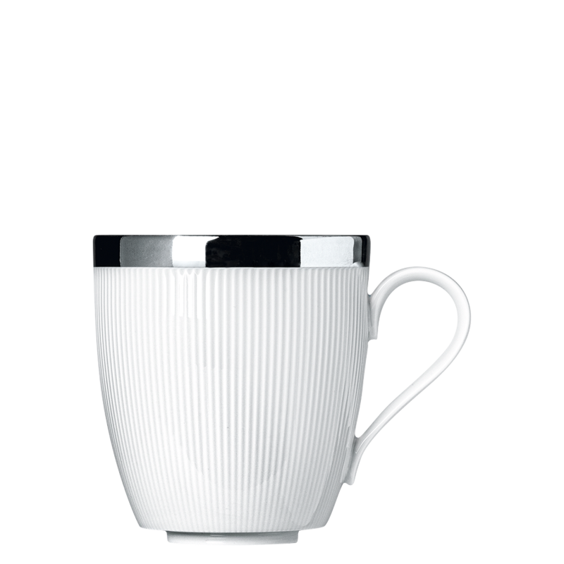 Sieger by Fürstenberg "My China! Stella" Coffee Mug Platinum Porcelain 300 ml