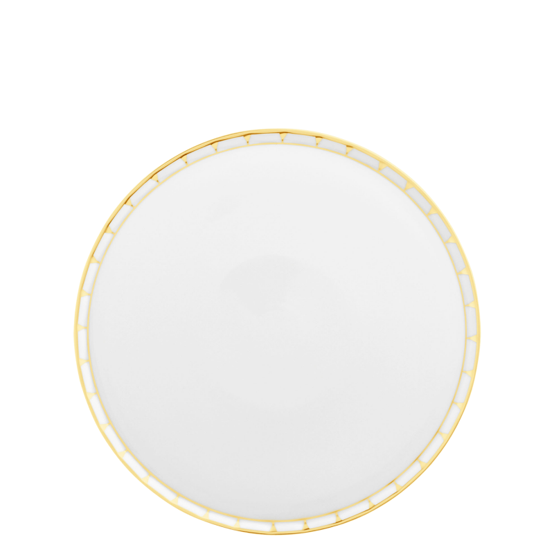 Fürstenberg "Grecque Athena" Tarte Platter footed Porcelain 32,8 cm