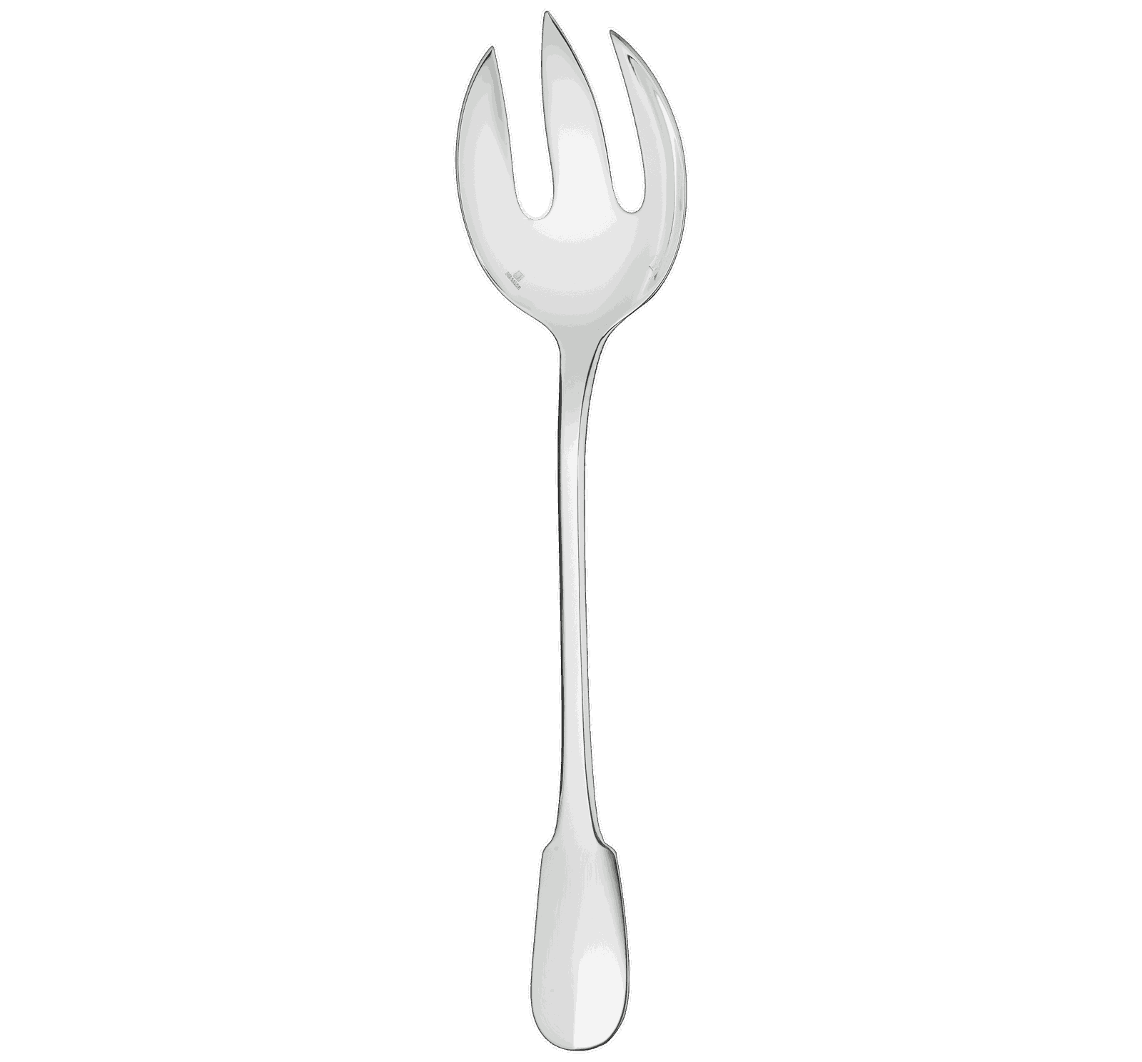 Christofle "Cluny" Salad Serving Spoon silver plated 25 cm