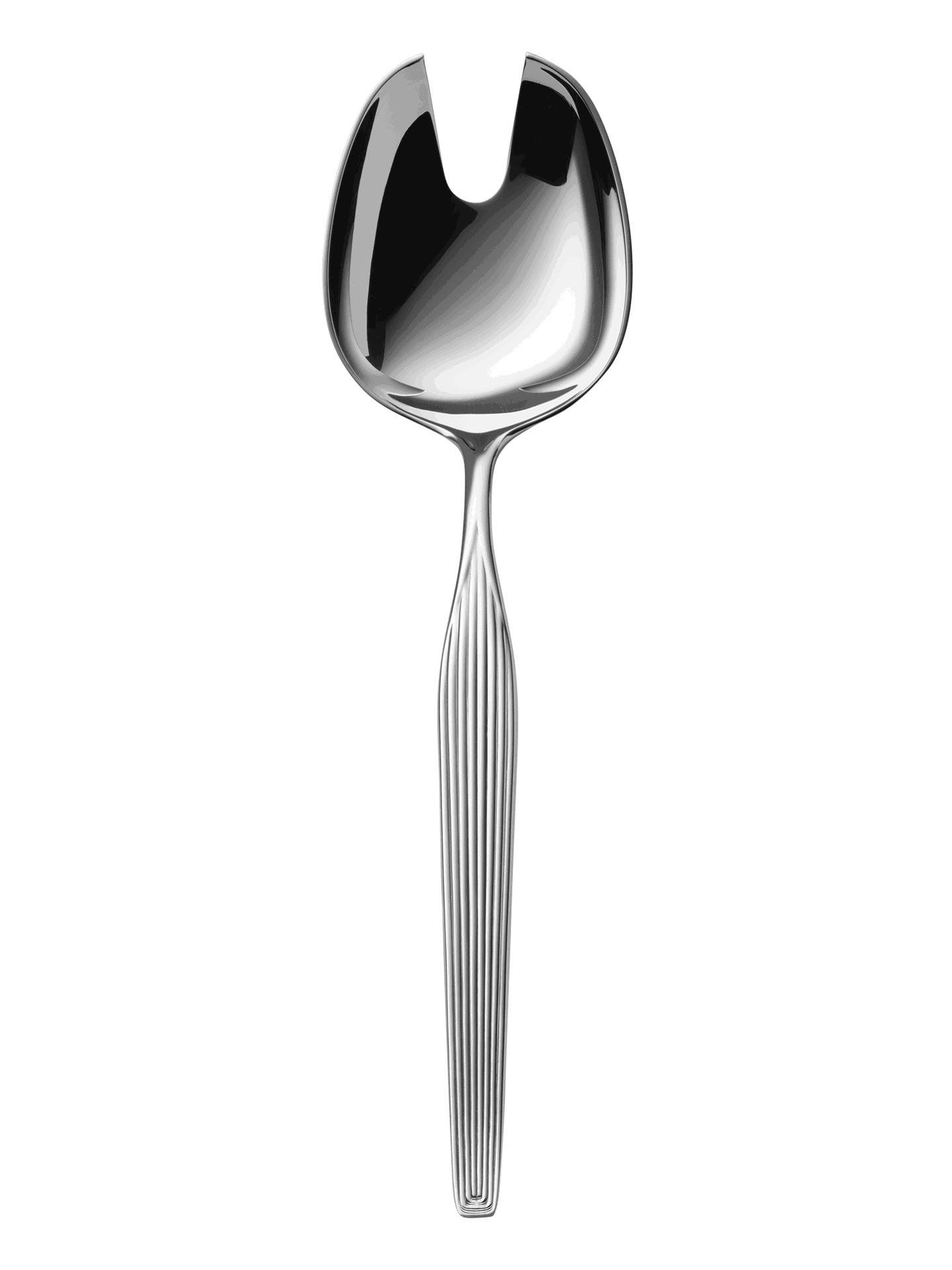 Robbe & Berking "Metropolitan" Salad Fork large Sterling and gold plated