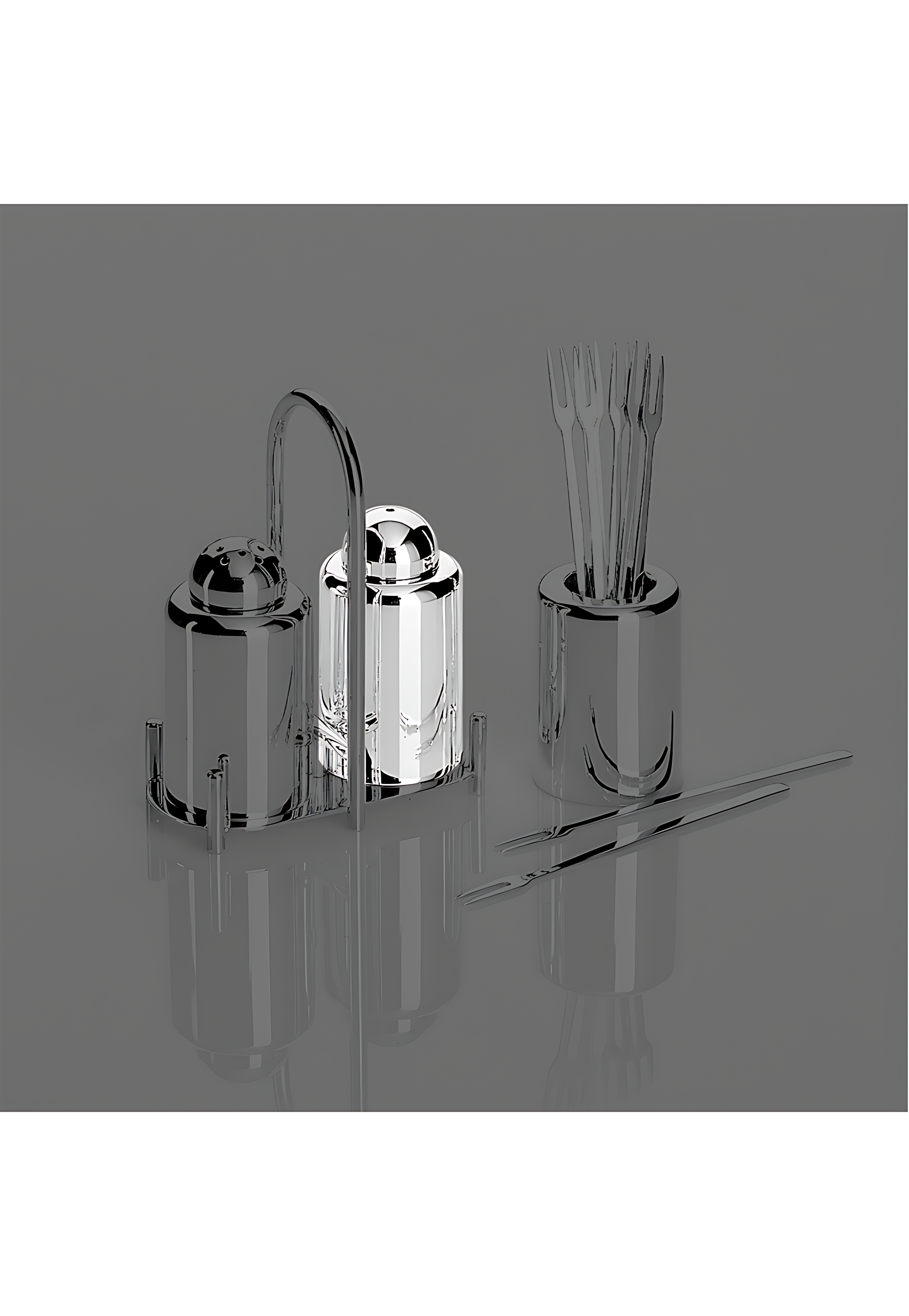 Robbe & Berking "Alta" Pepper Shaker Sterling Silver