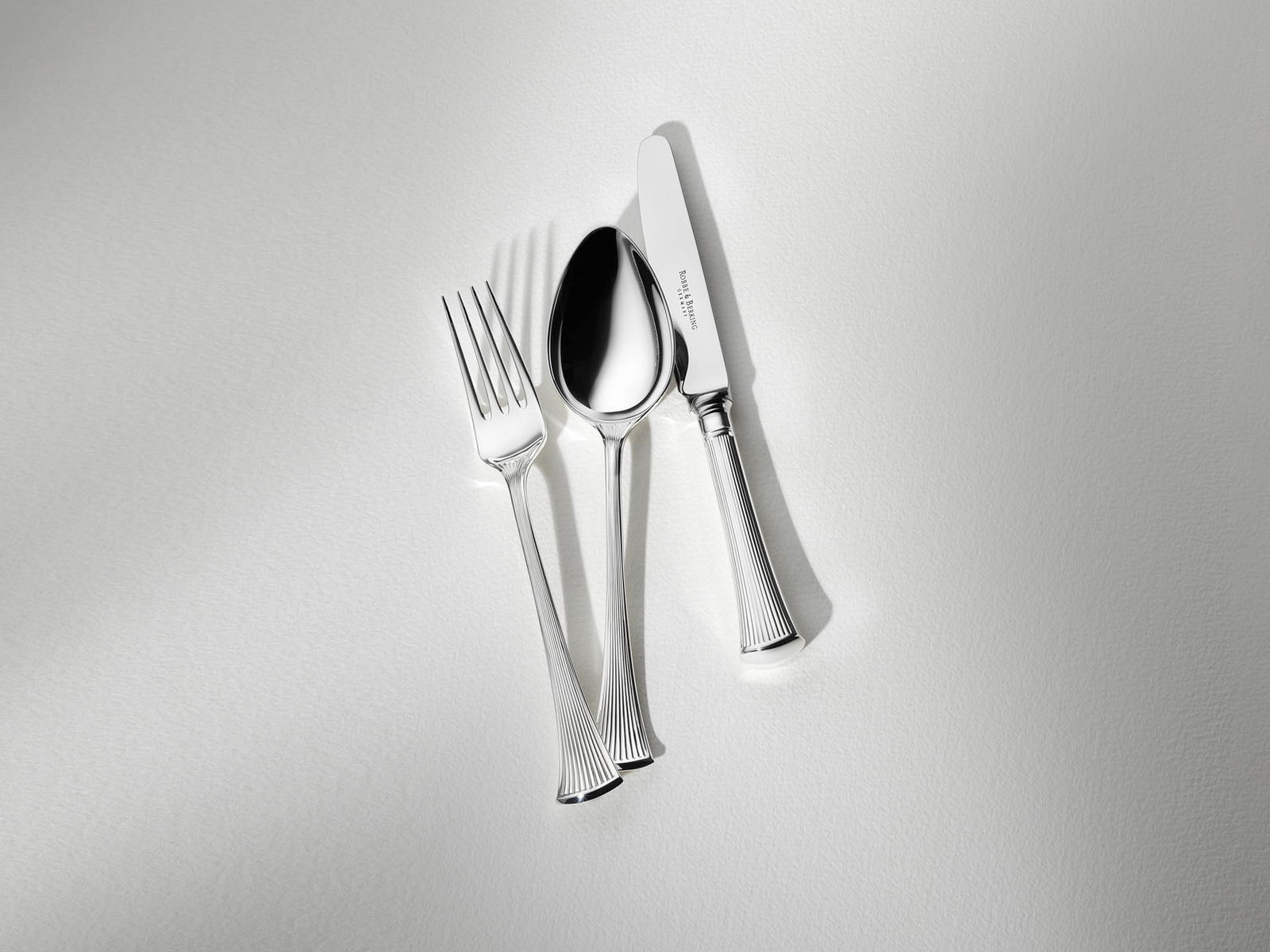 Robbe & Berking "Avenue" Serving Set 9-pcs silver plated Robbe & Berking "Avenue 925"